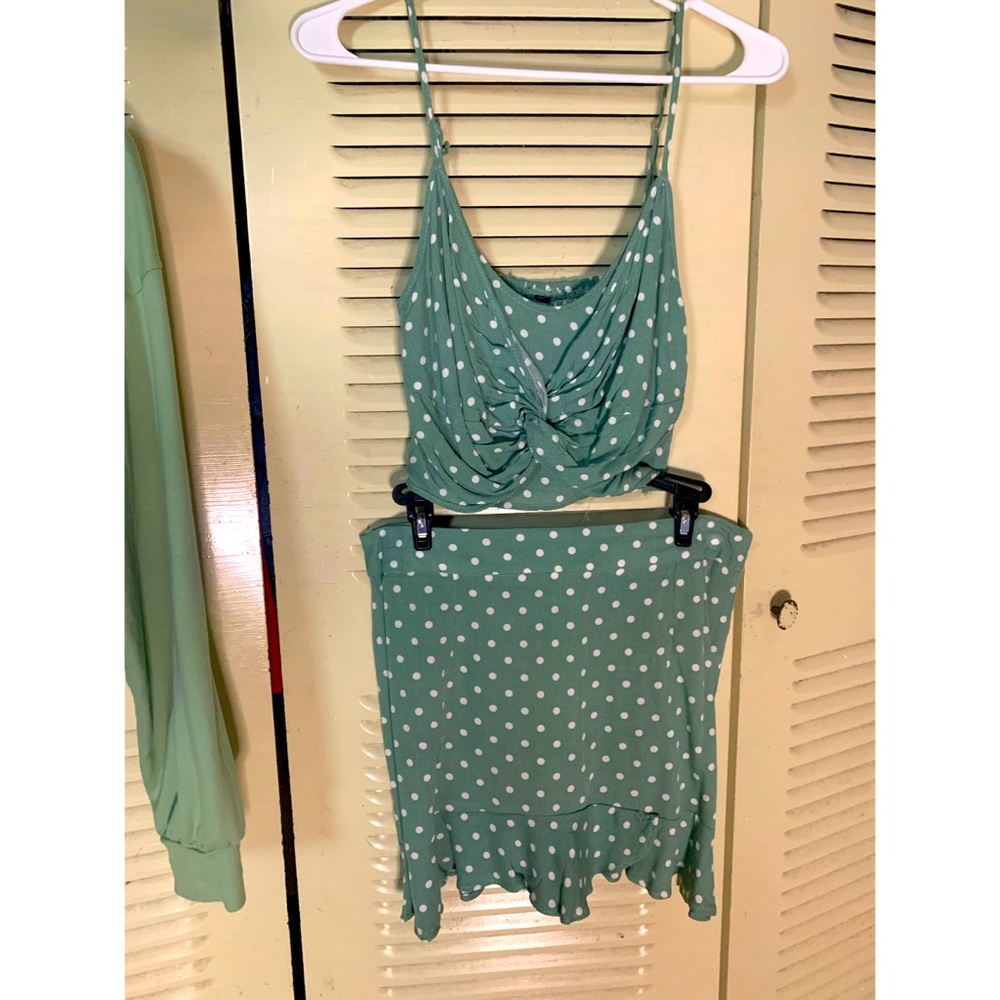 Top and skirt set